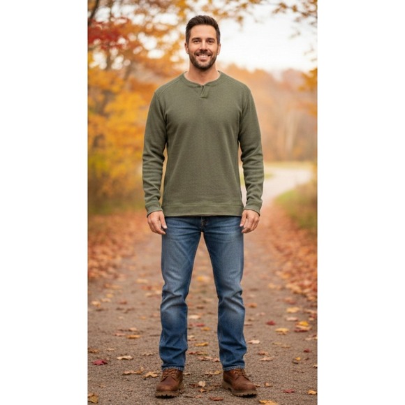 Tommy Bahama Other - Tommy Bahama Reversible Henley Cotton Dexter Kill Shirt Mens Size Medium NEW